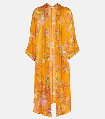 Erica floral robe | Poupette St Barth