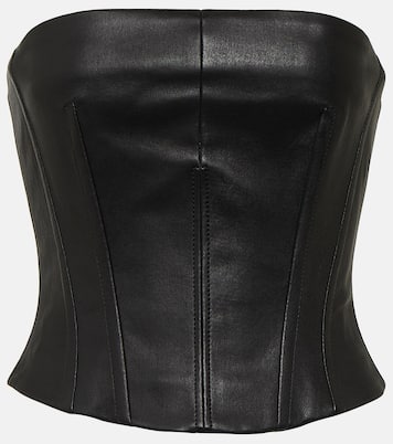 Bustier Rosalia en cuir | Stouls