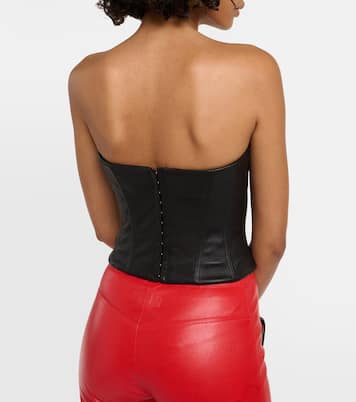 Bustier Rosalia en cuir | Stouls