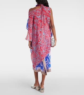 Blusa in misto seta con stampa | Dries Van Noten