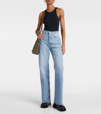High-rise wide-leg jeans | Re/Done