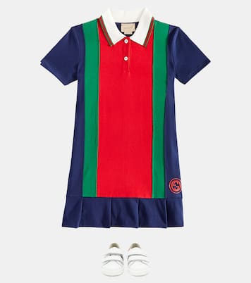 Abito GG Web in jersey di cotone | Gucci Kids