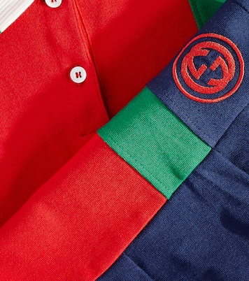 Abito GG Web in jersey di cotone | Gucci Kids