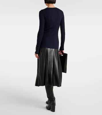 Jersey Cassidy de lana y seda | Proenza Schouler