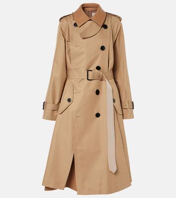 Gabardina de mezcla de algodón | Sacai