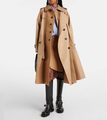 Gabardina de mezcla de algodón | Sacai