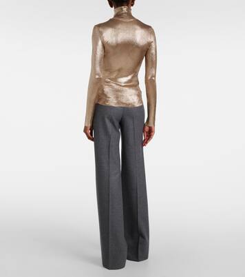 Pull métallisé à col roulé | Tom Ford