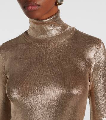 Pull métallisé à col roulé | Tom Ford