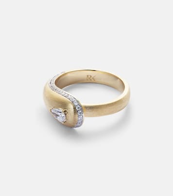 Bague Prestige en or 18 ct et diamants | Rainbow K