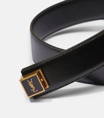 Cintura Monogram in pelle | Saint Laurent
