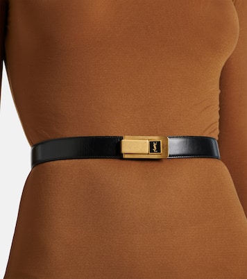 Cintura Monogram in pelle | Saint Laurent