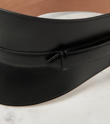Leather corset belt | Alaïa