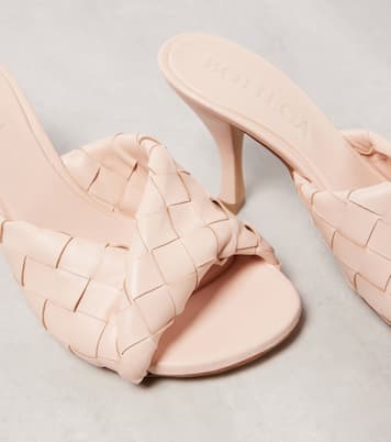 Blink 80 Intrecciato leather mules | Bottega Veneta