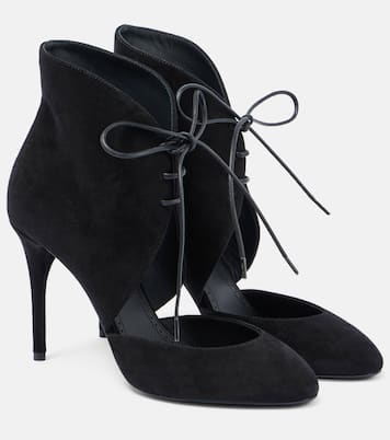Botines con cordones 90 de ante | Alaïa