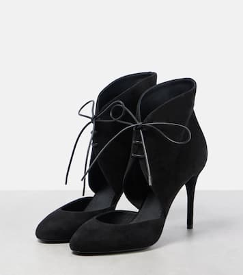 Botines con cordones 90 de ante | Alaïa