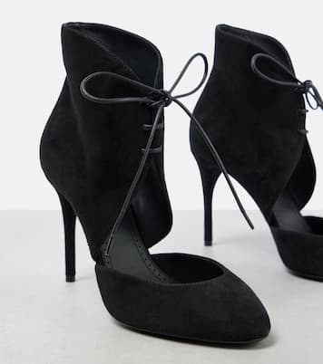 Botines con cordones 90 de ante | Alaïa