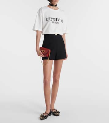 Camiseta en jersey de algodón | Valentino