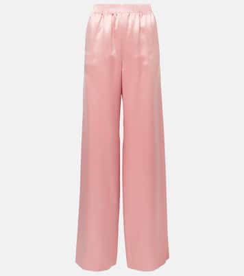 Pantalon ample en soie | Valentino