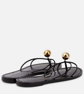 Mules Malawi en cuir à ornements | Amanu