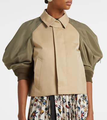 Chaqueta en mezcla de algodón | Sacai