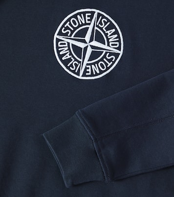 Sudadera de algodón con logo | Stone Island Junior