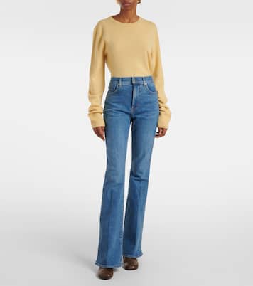High-Rise Flared Jeans Beverly | Veronica Beard