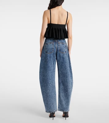 Jean barrel à taille haute | Alaïa