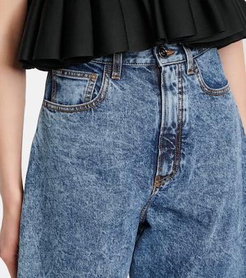 Jean barrel à taille haute | Alaïa