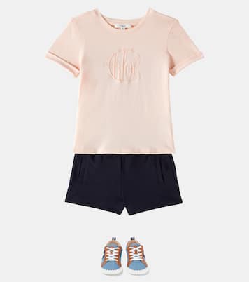 Shorts in jersey di cotone | Chloé Kids