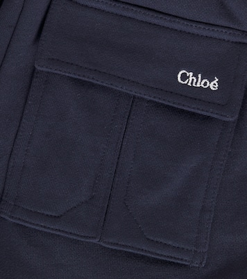 Shorts in jersey di cotone | Chloé Kids