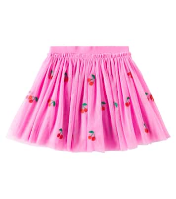 Jupe brodée à fleurs | Stella McCartney Kids