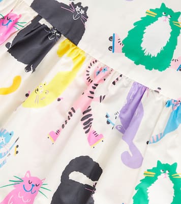 Bedrucktes Kleid aus Baumwolle | Stella McCartney Kids