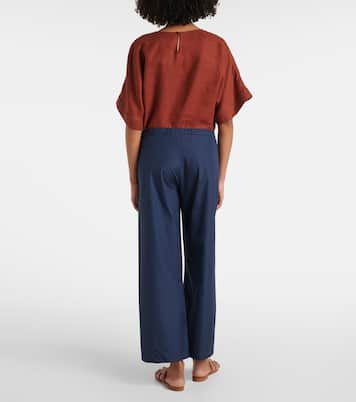 Weite Hose Argento aus Baumwolle | 'S Max Mara