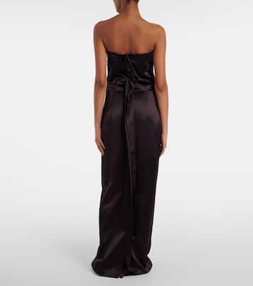 Dolci silk-blend gown | The Row