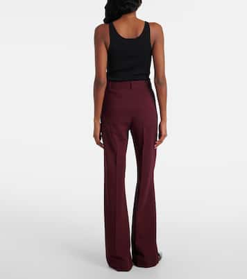 Weite High-Rise-Hose Alina | Victoria Beckham