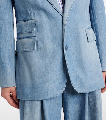 Blazer Russel en jean | Ralph Lauren Collection
