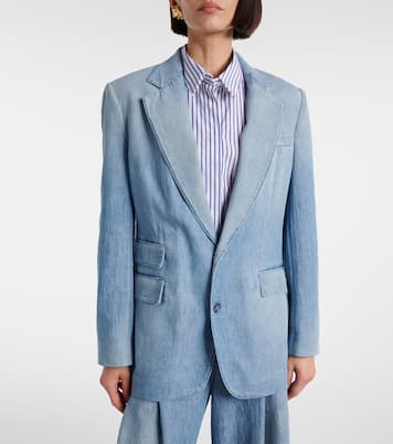 Blazer Russel en jean | Ralph Lauren Collection