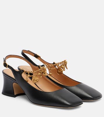 Pumps slingback Chloé Charms 55 in pelle | Chloé