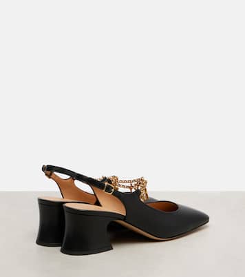 Pumps slingback Chloé Charms 55 in pelle | Chloé