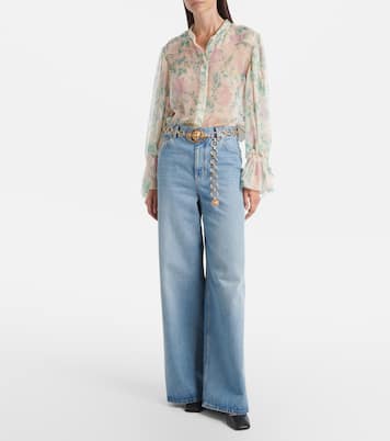 Pumps slingback Chloé Charms 55 in pelle | Chloé