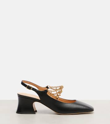 Pumps slingback Chloé Charms 55 in pelle | Chloé