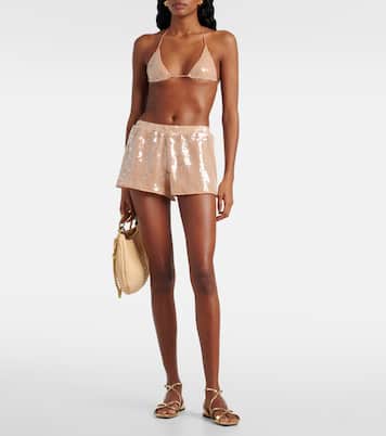 Shorts Marylin con paillettes | Oséree