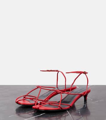 Loulou 35 leather slingback sandals | Khaite