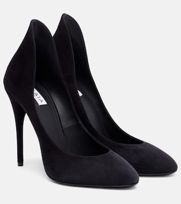 Decolette 110 suede pumps | Alaïa