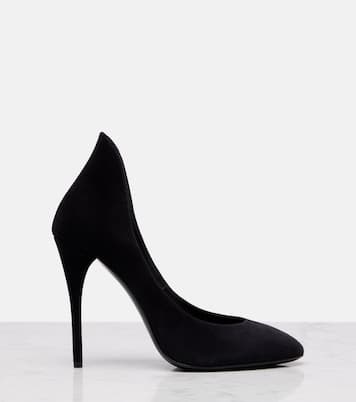Decolette 110 suede pumps | Alaïa