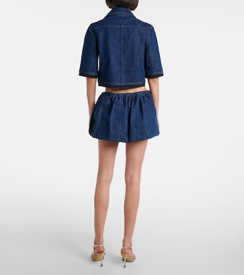 Mini-jupe en jean | Patou