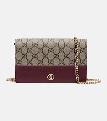 Portafoglio GG Marmont Petite con catena | Gucci