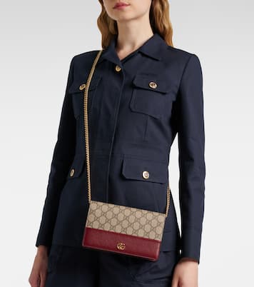 Portafoglio GG Marmont Petite con catena | Gucci