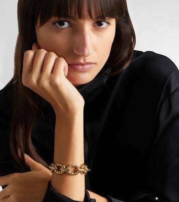 Sculpted Cable 18kt gold bracelet | David Yurman