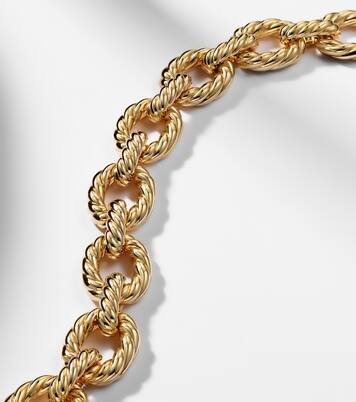 Sculpted Cable 18kt gold bracelet | David Yurman